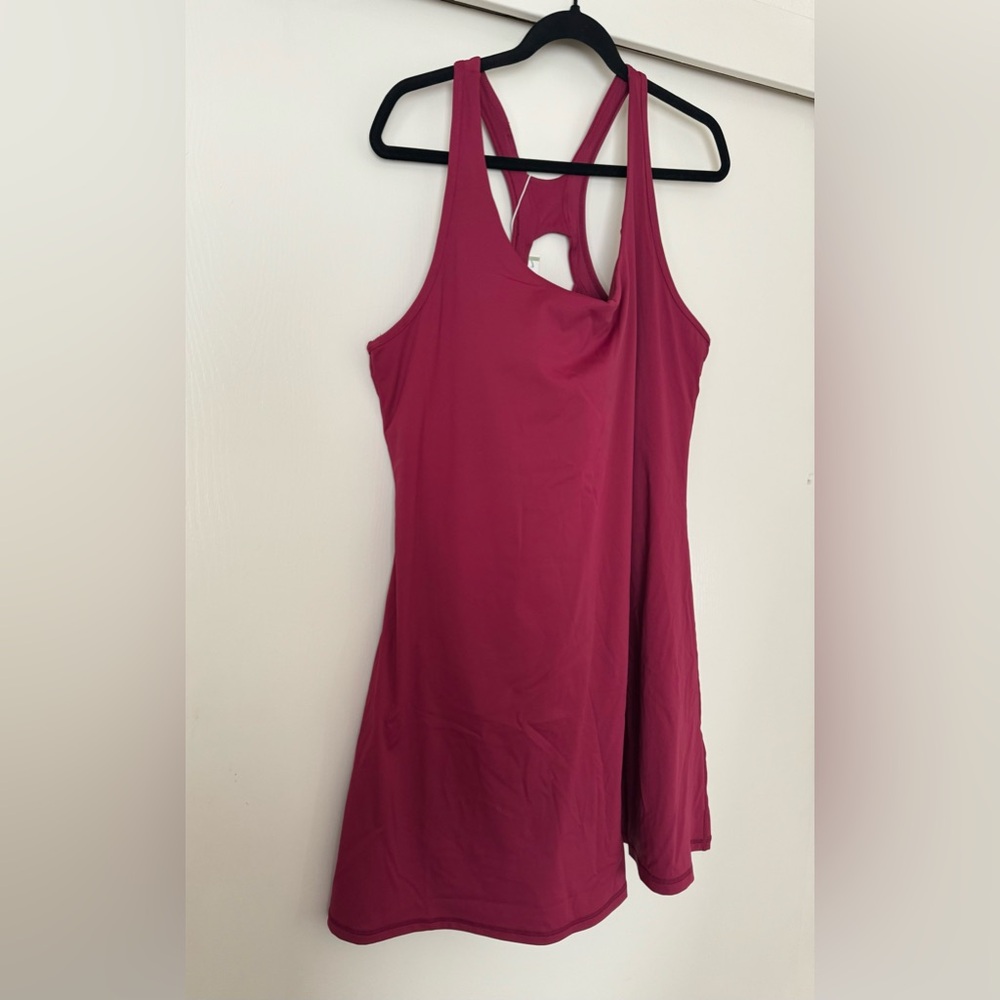 Halara Red Violet one piece dress